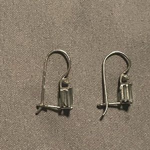 Aquamarine Children Dangle Earrings